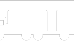 شاحنة مع مقطورة